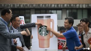 South Korean police quiz executive in Starbucks ‘Tank Day’ fiasco