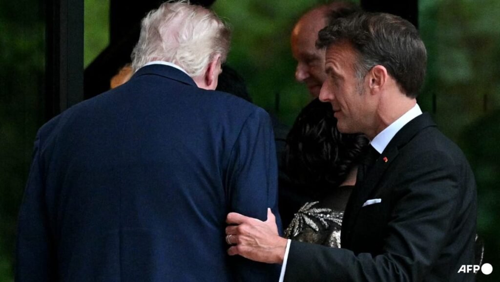 Macron winds up G7 with AI, Trump dinner