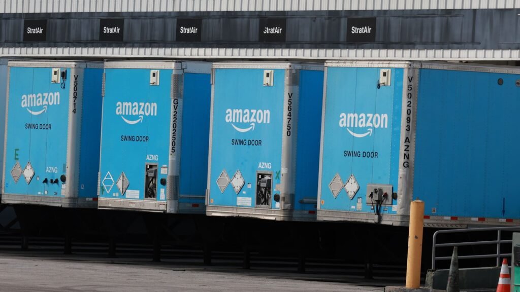 Amazon trucking expansion sparks freight stock selloff