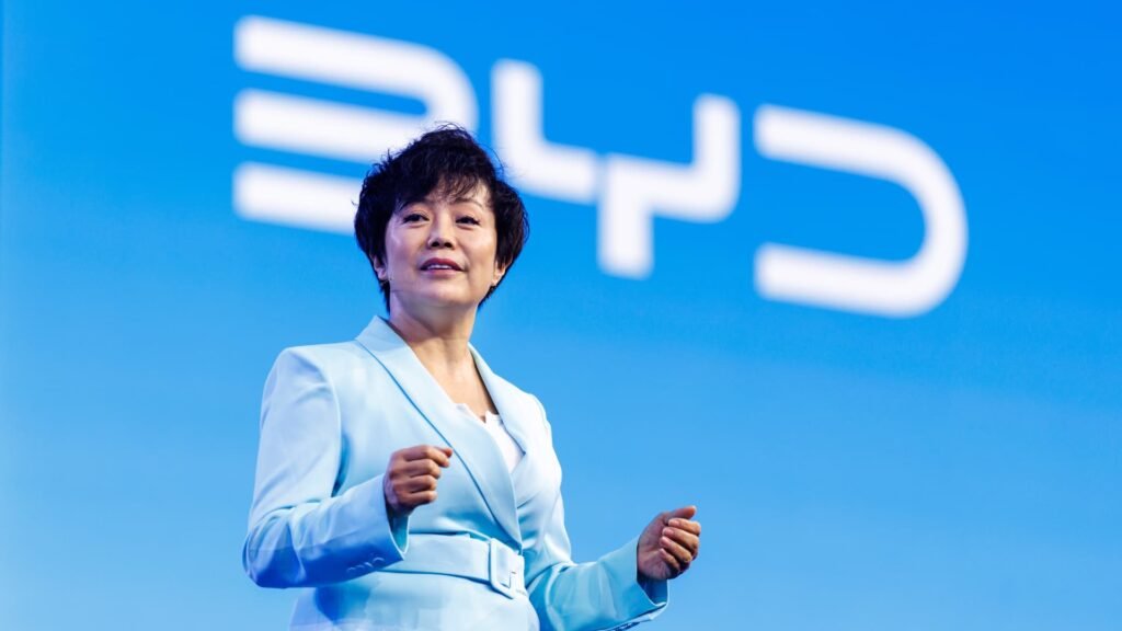 Electric vehicle giant BYD predicts 80% of China car sales will soon be electric