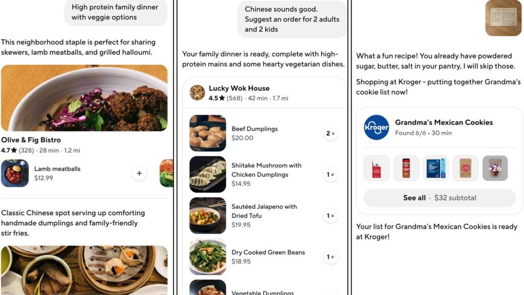 DoorDash lets customers use photos, prompts to order food and book reservations in latest AI push