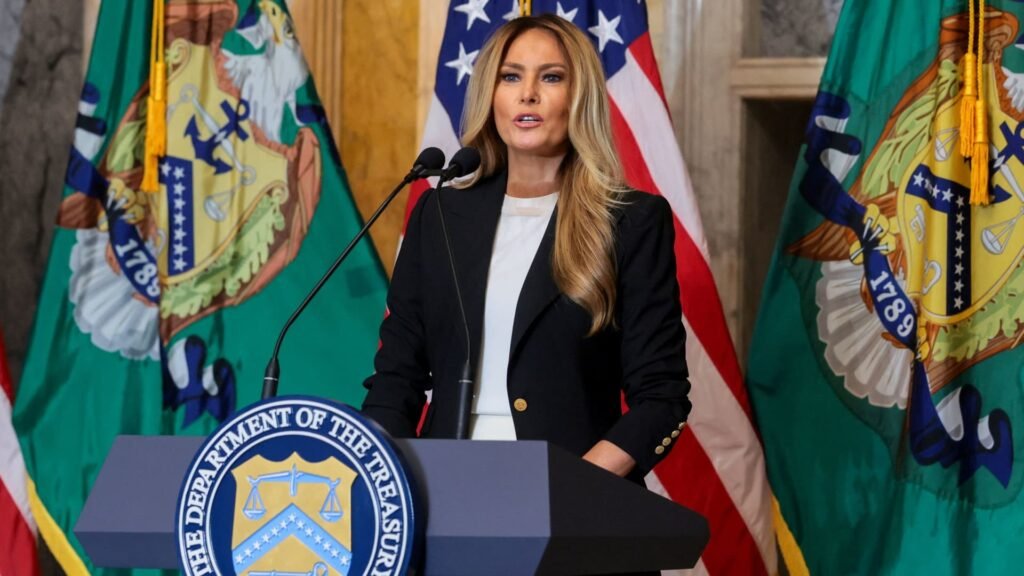 Melania Trump announces a new savings account for youth in foster care