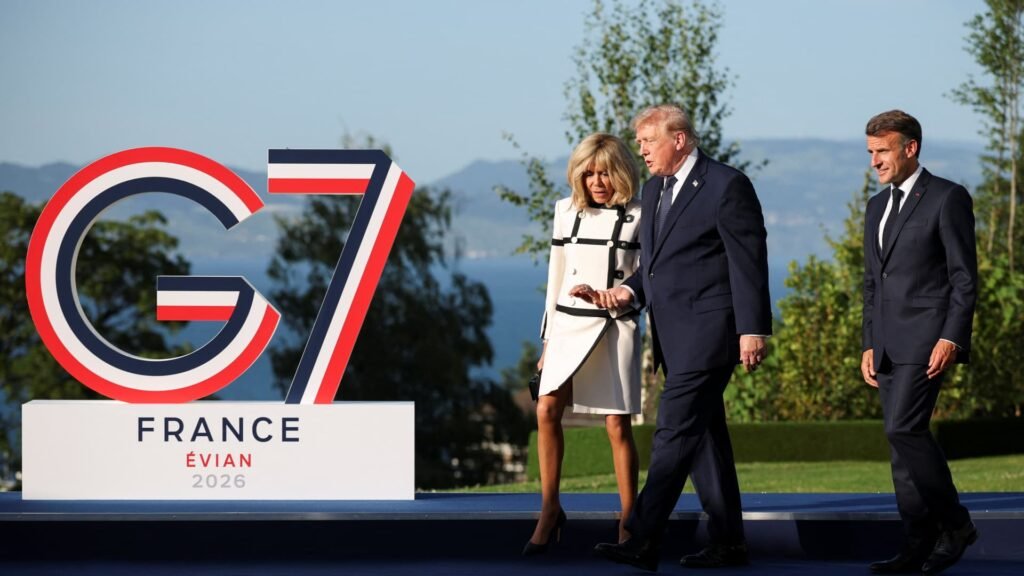Trump denies U.S. will put ‘any money’ into Iran, as he meets allies at G7 summit