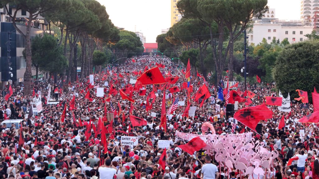 ‘Albania is not for sale’: Protests grow over Kushner-linked luxury development project