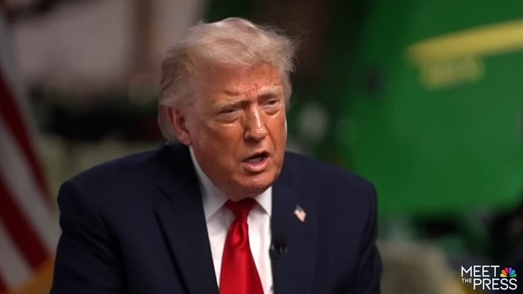 Trump storms out of tense NBC interview after ‘rigged election’ clash