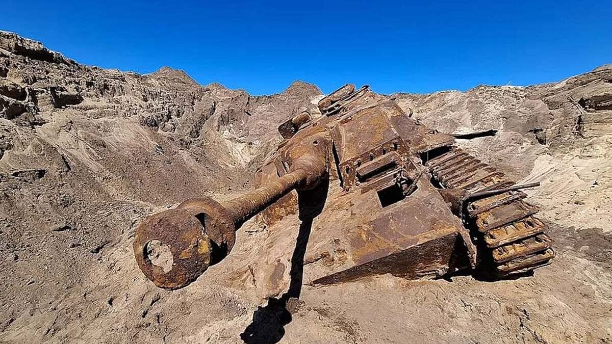 Extraordinary find: WWII assault gun unearthed
