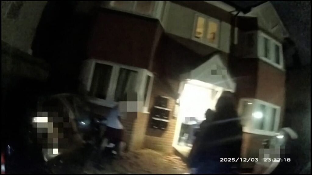 Henry Nowak stabbing: Key moments from police bodycam footage