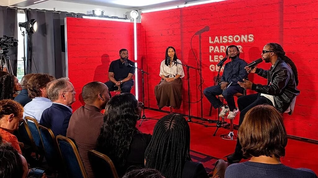 The podcast discussing ways young Africans are promoting social change