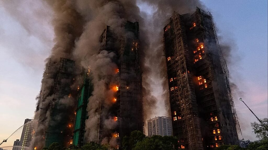 Hong Kong charges seven people over massive fire that killed 168