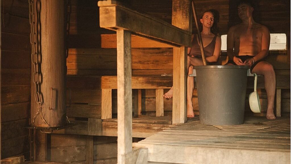 A sauna island just opened in the middle of Helsinki