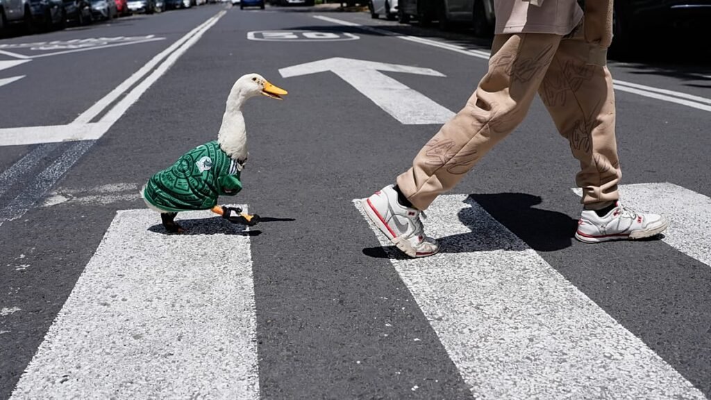 Video. Meet Merlin: The duck that became the World Cup’s viral mascot