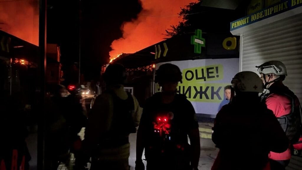 Video. Ukraine: Russian drone attack on Zaporizhzhia home kills one, injures seven