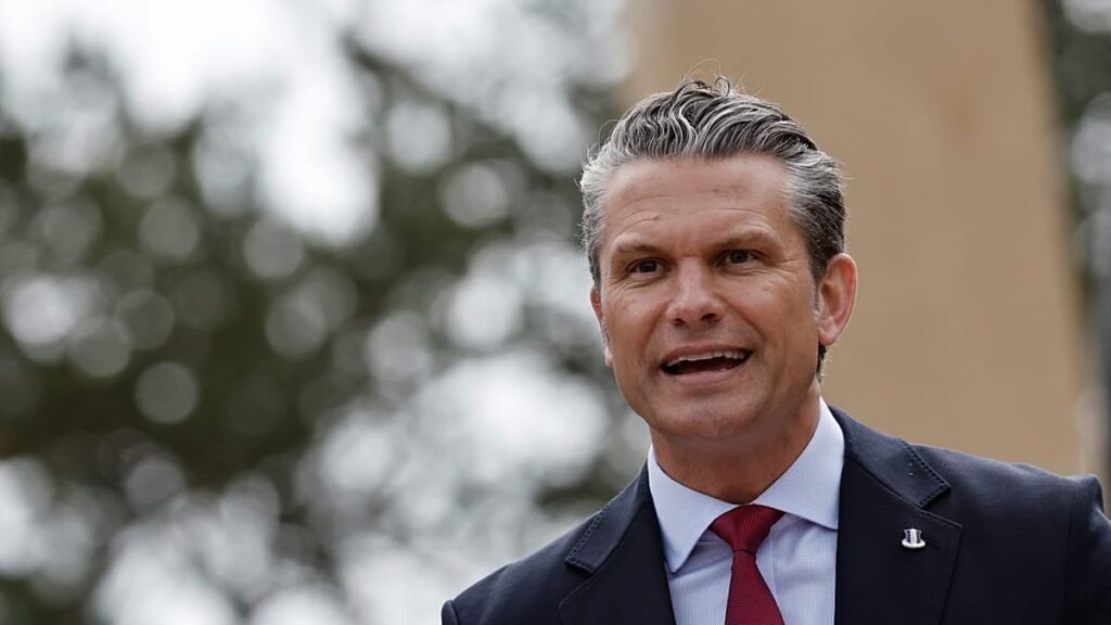 Video. Watch: Hegseth warns of ‘invasion’ on European shores in D-Day speech