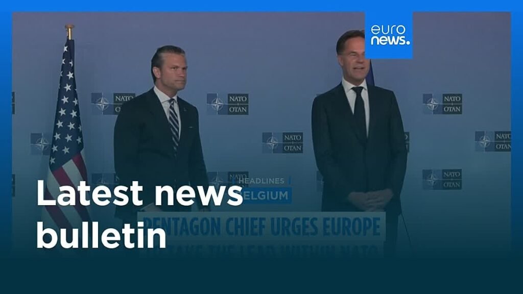Video. Latest news bulletin | June 18th, 2026 – Midday