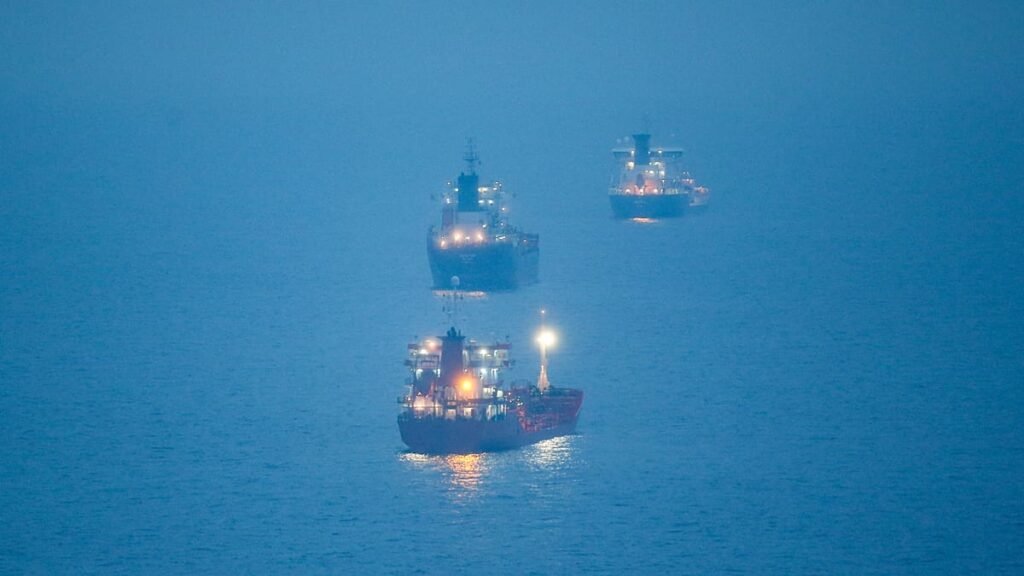 Five sailors killed as cargo ships struck in Sea of Azov