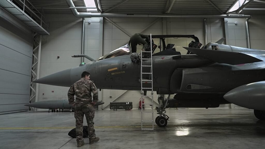 France intercepted 11 Russian aircraft in the Baltics over a week