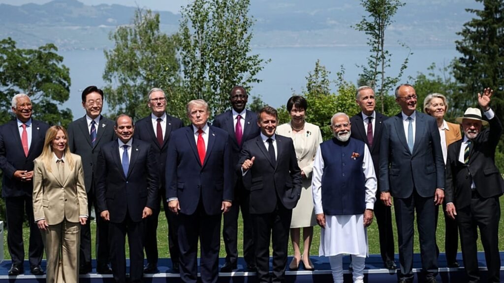 Misinformation targets Trump and European leaders at G7