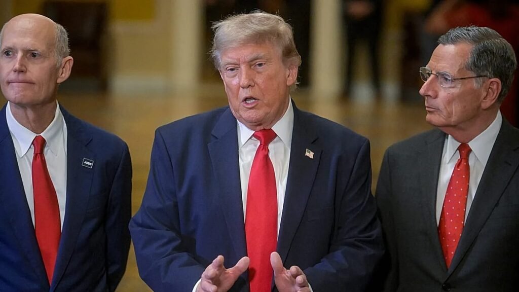 Trump says ‘courageous’ Zelenskyy ‘doing pretty well’ against Russia