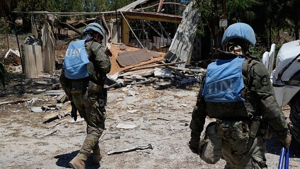 Video. Lebanon: UN clears debris in Dibbine after Israeli withdrawal
