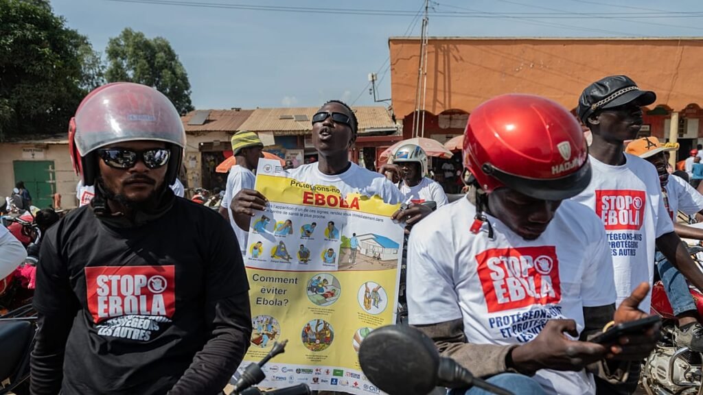 Video. Congo motorcyclists mobilise as Ebola outbreak fuels fear