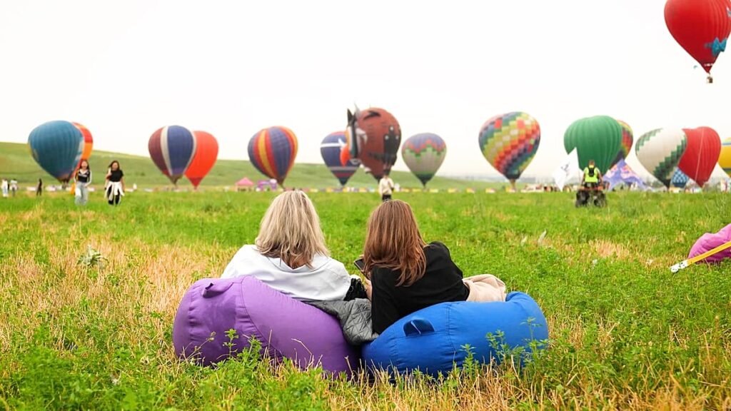 Video. Kazakhstan balloon festival returns with 30 hot air balloons near Almaty