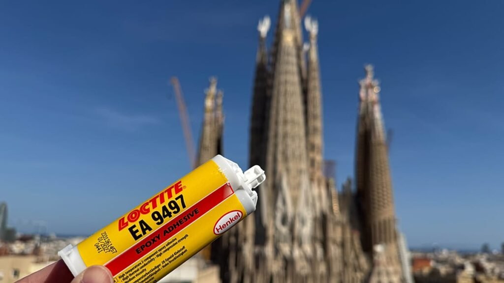 Loctite, the glue that holds the Sagrada Família together