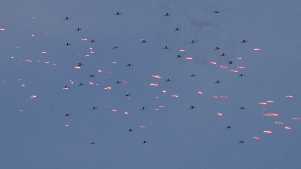 Video. Watch: South Korea holds first live-fire drill against drone swarms