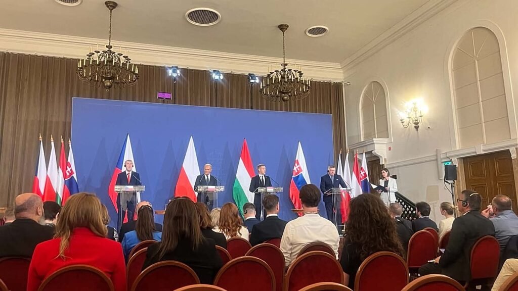 Péter Magyar quotes Donald Tusk: ‘The V4 is back’
