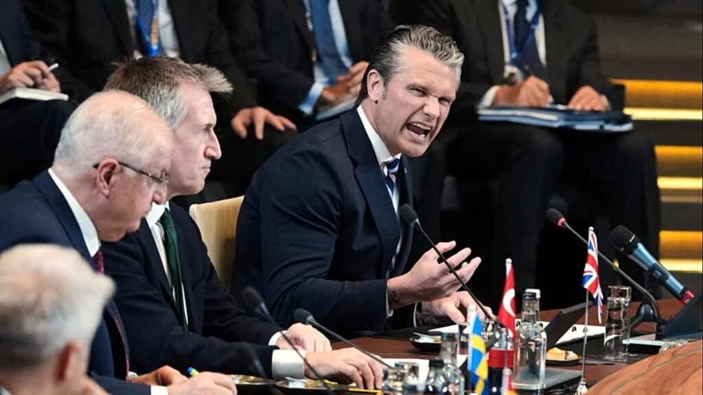 Hegseth slams NATO allies and announces review of US forces in Europe