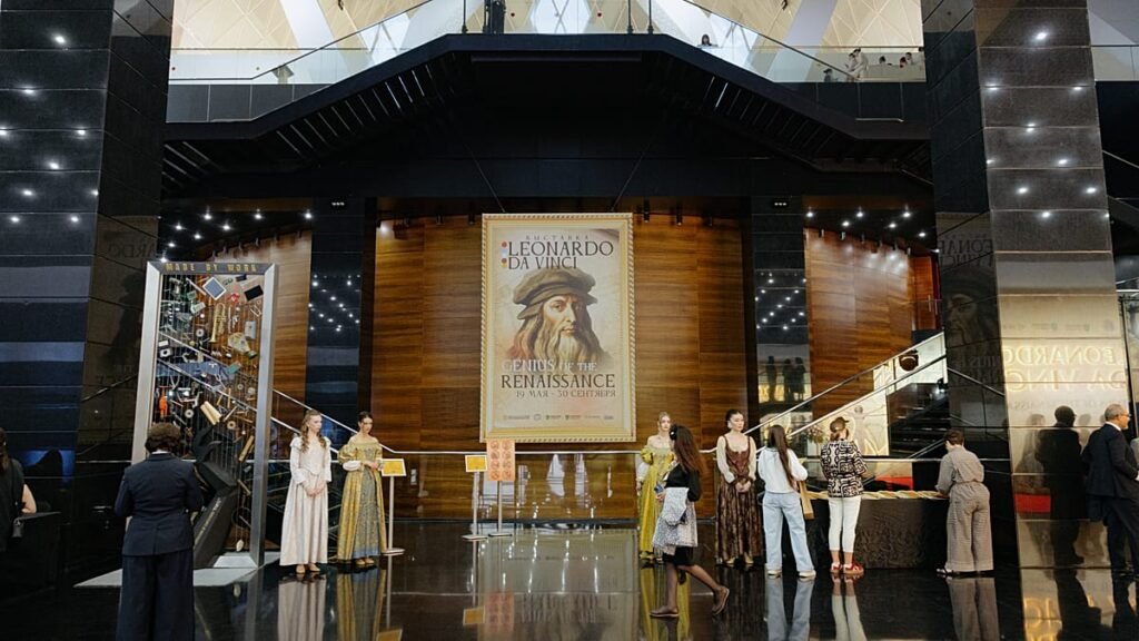 Genius of the Renaissance: Da Vinci exhibition opens in Kazakhstan
