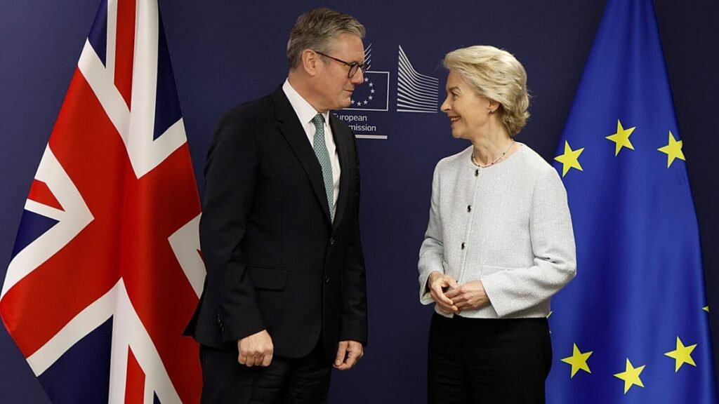 EU ‘re-assessing’ summit with UK after Starmer’s exit