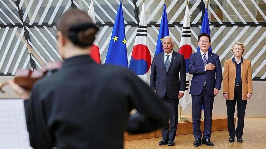 Trade and defence top of agenda at EU-South Korea summit