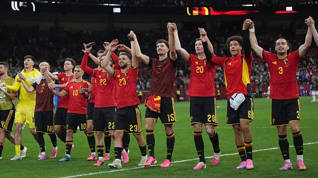 Belgium through to World Cup knockout stage as Iran forced to wait