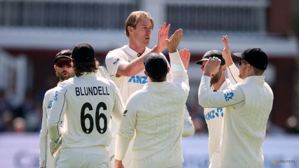 New Zealand’s Jamieson takes five wickets as England crumble for 140