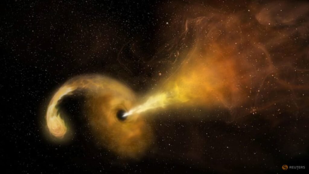 Wind from Milky Way’s supermassive black hole is finally discovered