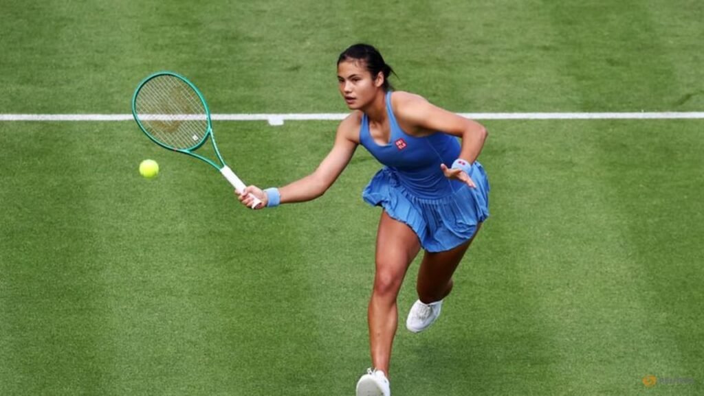Raducanu returns to winning ways at Queen’s