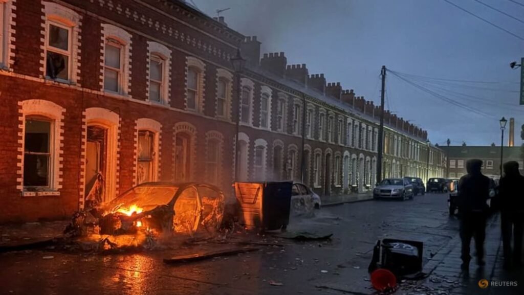 Anti-immigrant violence erupts across Belfast after knife attack
