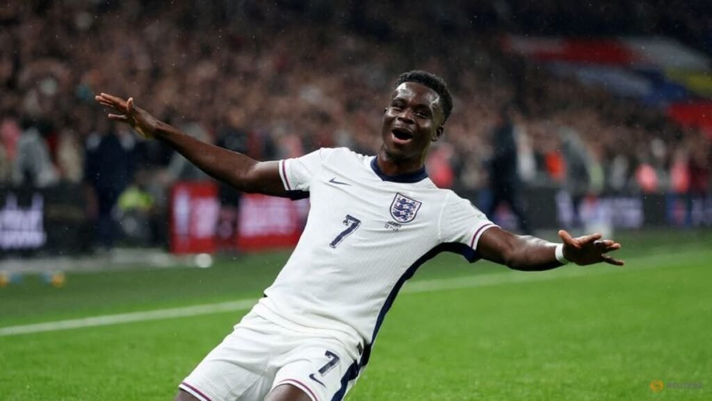 Tuchel says England’s Saka still recovering from injury, needs managing for World Cup