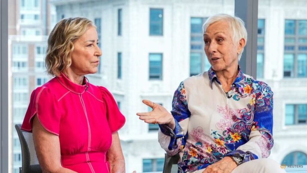 Rivals, soulmates and survivors, Chris and Martina together again in New York
