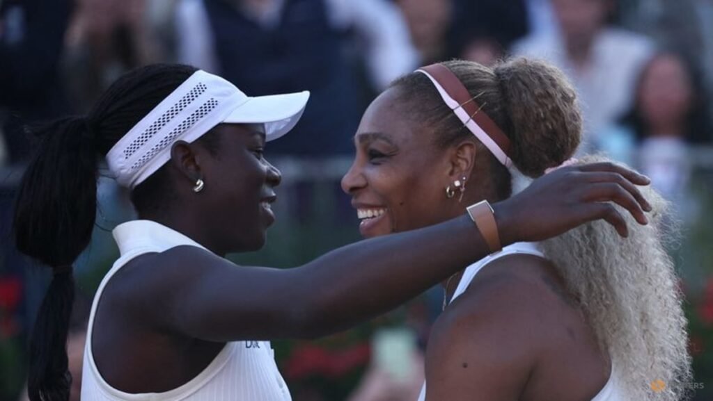 Serena out of Queen’s doubles after partner Mboko injured