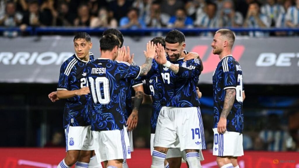 Argentina bump France from top spot in rankings ahead of World Cup title defence