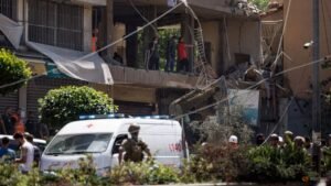 Lebanon says Israeli strikes kill three