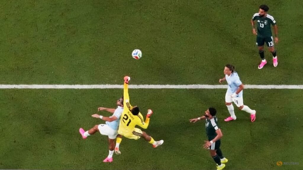 Uruguay held to 1-1 draw by Saudi Arabia in World Cup opener