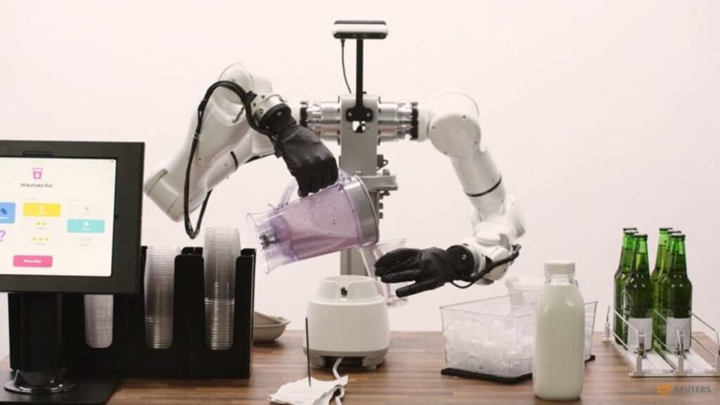 French startup bets on non-humanoid design in crowded AI robot race