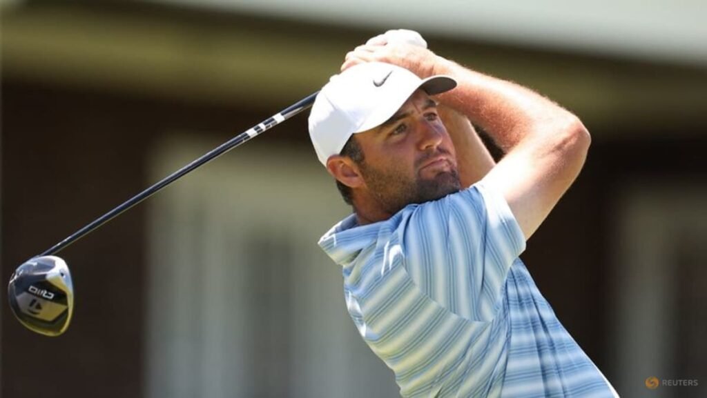 Scheffler grouped with defending champion Spaun and Howell at US Open