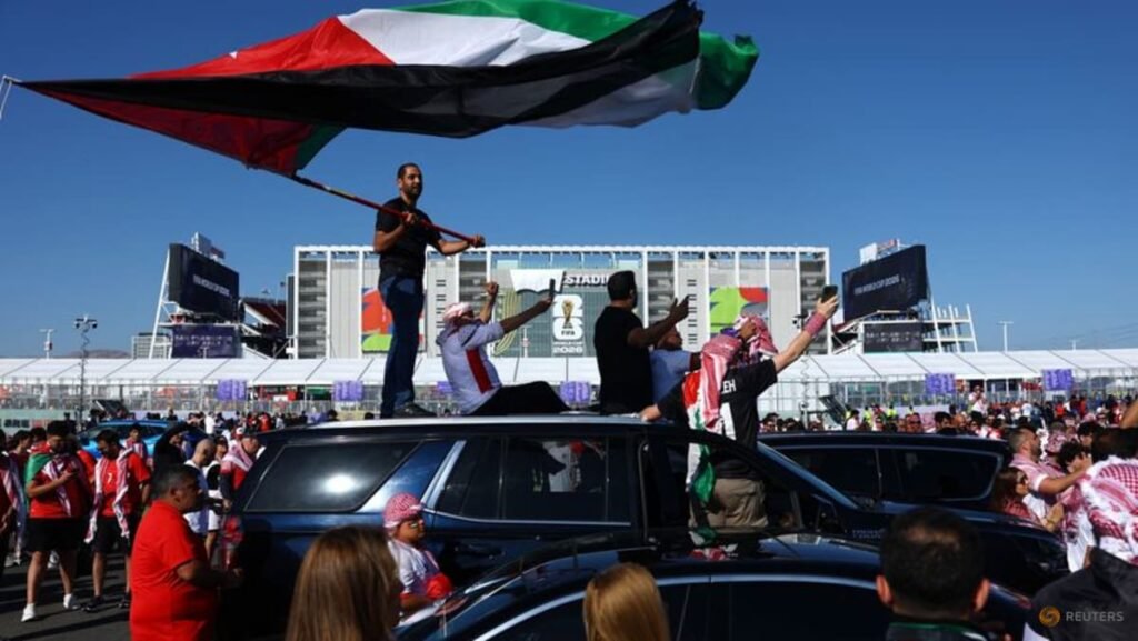 Road-tripping Jordan fans hail World Cup debut