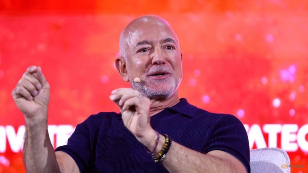 AI will lead to labour shortages, Bezos says in optimistic talk