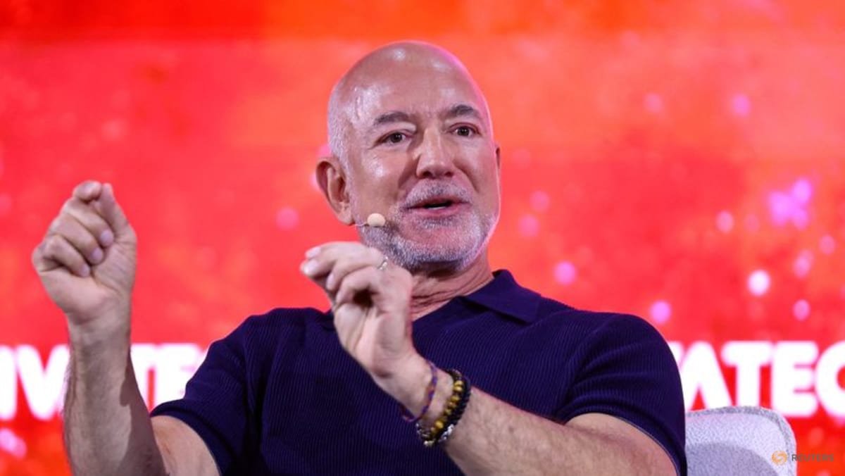 AI will lead to labour shortages, Jeff Bezos says at VivaTech