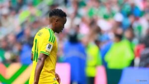 South Africa midfielder Zwane handed three-match World Cup ban