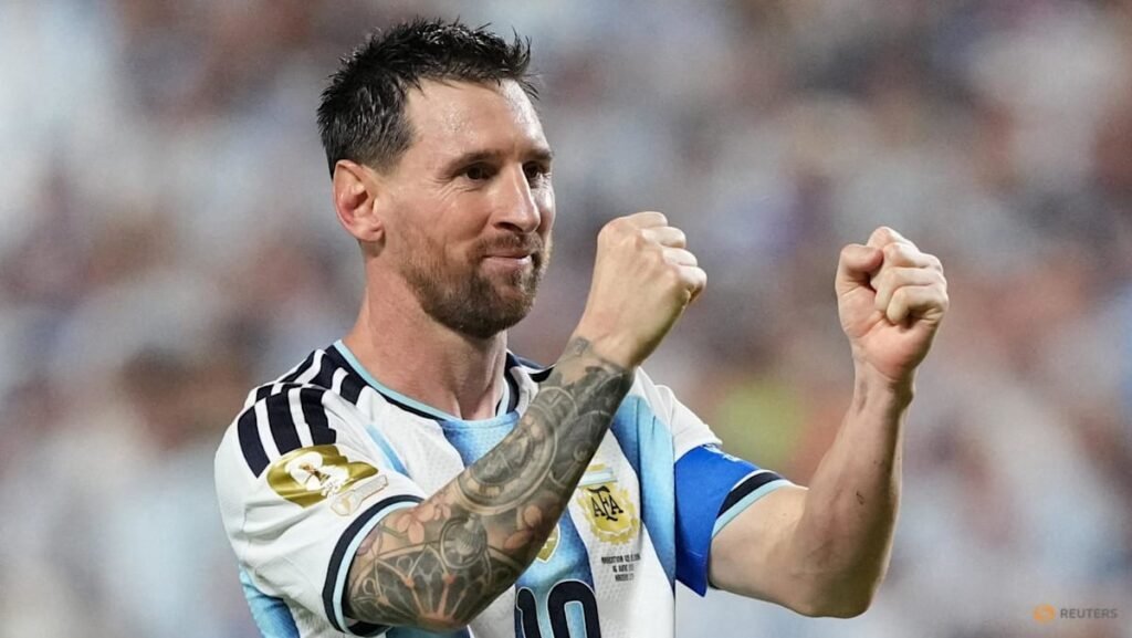 Messi hat-trick equals World Cup goalscoring record as Argentina beat Algeria